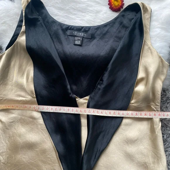 Louben Silk Fitted Blouse with Sailor Collar - Picture 7 of 9